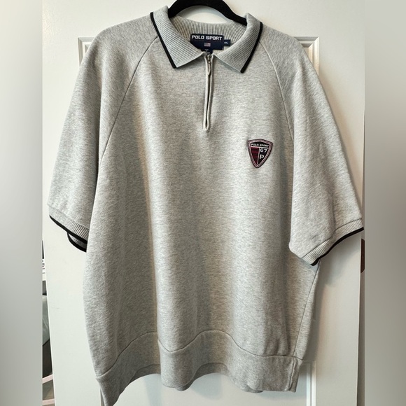 Vintage Men’s Polo Sport 67 Ralph Lauren Sweatshirt Size XXL Gray - Picture 1 of 7